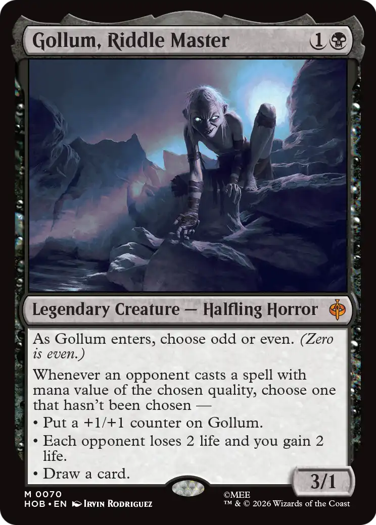 Gollum, Riddle Master [The Hobbit] | Deep Dive Games St. Marys