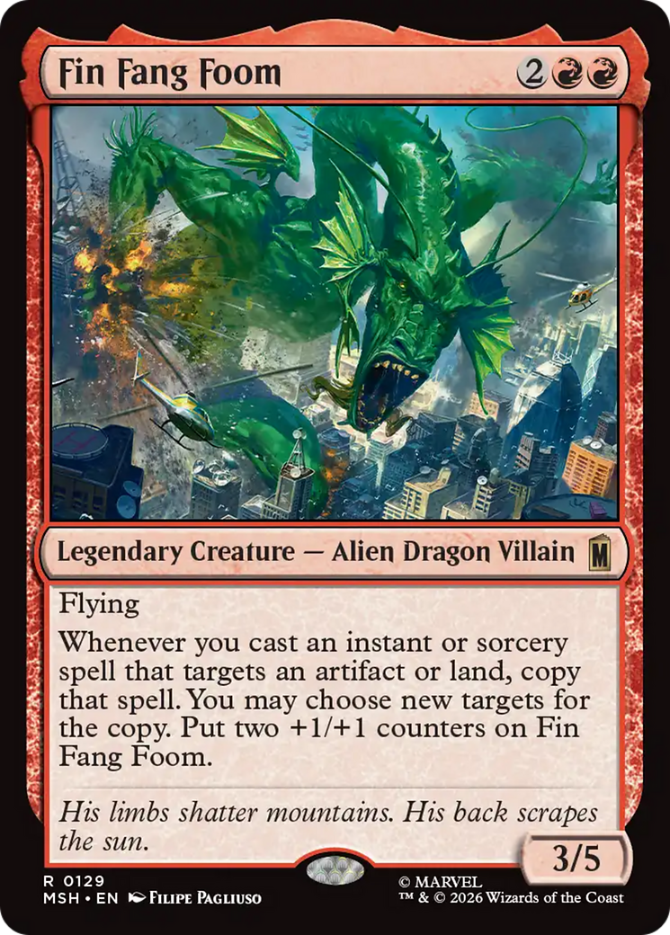 Fin Fang Foom [Marvel Super Heroes] | Deep Dive Games St. Marys