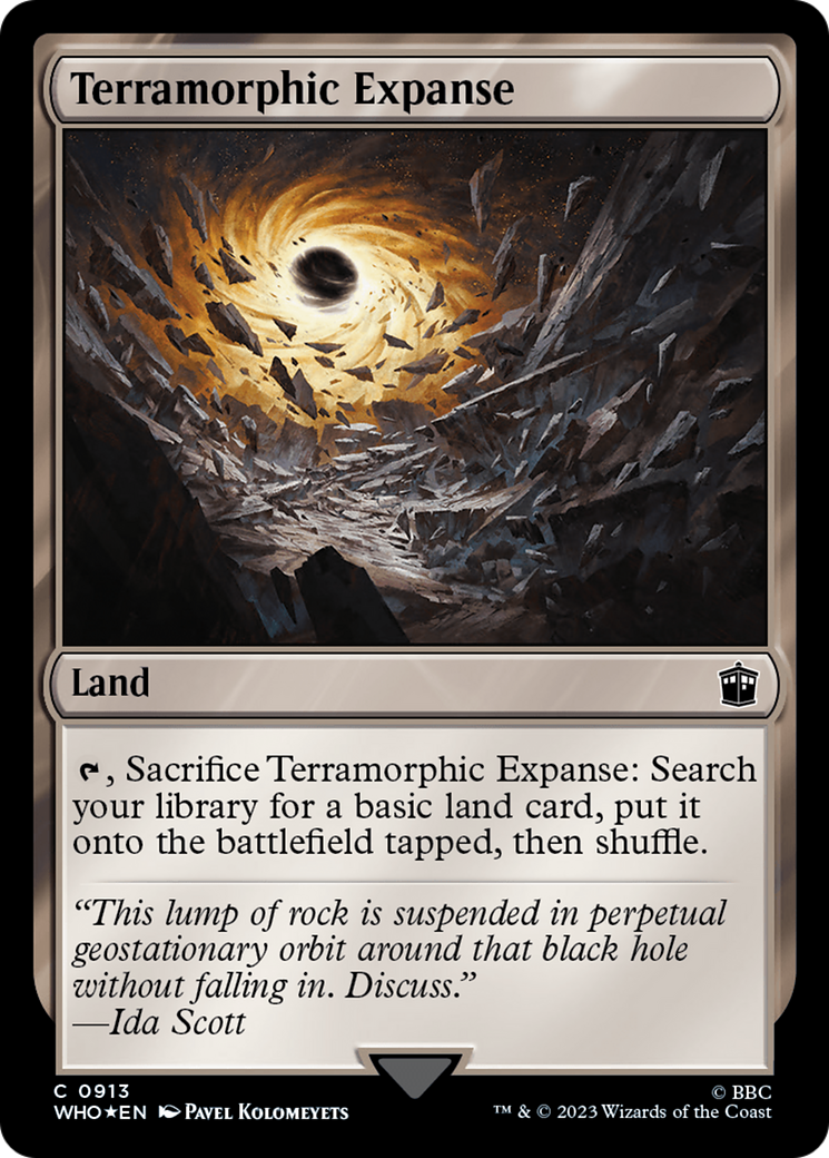 Terramorphic Expanse (Surge Foil) [Doctor Who] | Deep Dive Games St. Marys