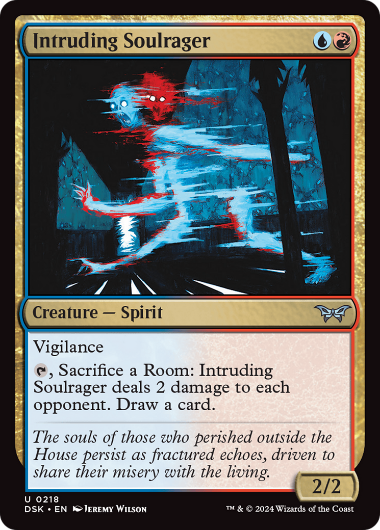 Intruding Soulrager [Duskmourn: House of Horror] | Deep Dive Games St. Marys