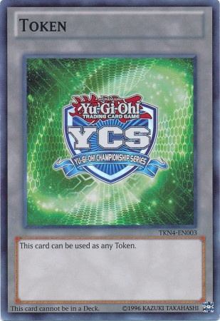 Yu-Gi-Oh Championship Series Token (Green) [TKN4-EN003] Super Rare | Deep Dive Games St. Marys
