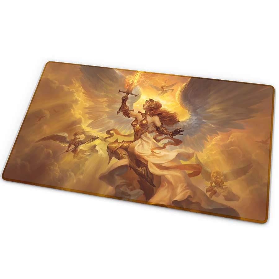 ARCANE FORTRESS: ANGELS AND DEMONS COLLECTION: STANDARD PLAYMAT (24 INCH X 14 INCH) | Deep Dive Games St. Marys