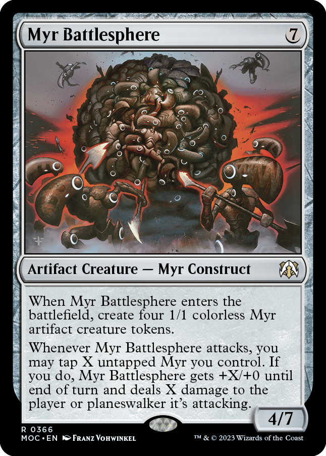 Myr Battlesphere [March of the Machine Commander] | Deep Dive Games St. Marys