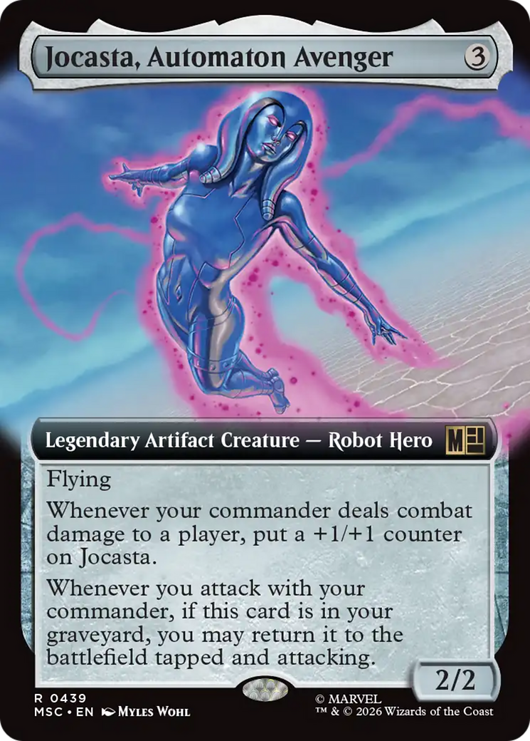 Jocasta, Automaton Avenger (Extended Art) [Marvel Super Heroes Commander] | Deep Dive Games St. Marys