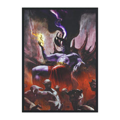 ARCANE FORTRESS: ANGELS AND DEMONS COLLECTION: MATTE SLEEVES (100CT) | Deep Dive Games St. Marys