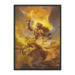 ARCANE FORTRESS: ANGELS AND DEMONS COLLECTION: MATTE SLEEVES (100CT) | Deep Dive Games St. Marys