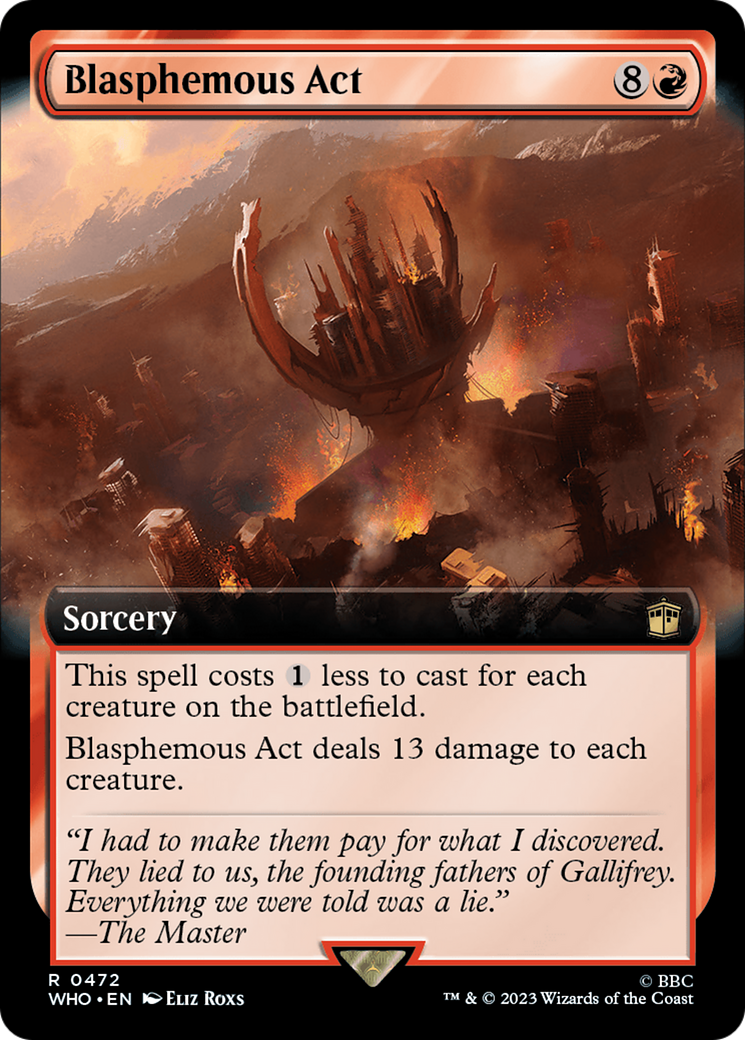 Blasphemous Act (Extended Art) [Doctor Who] | Deep Dive Games St. Marys