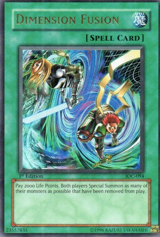 Dimension Fusion [IOC-094] Ultra Rare | Deep Dive Games St. Marys