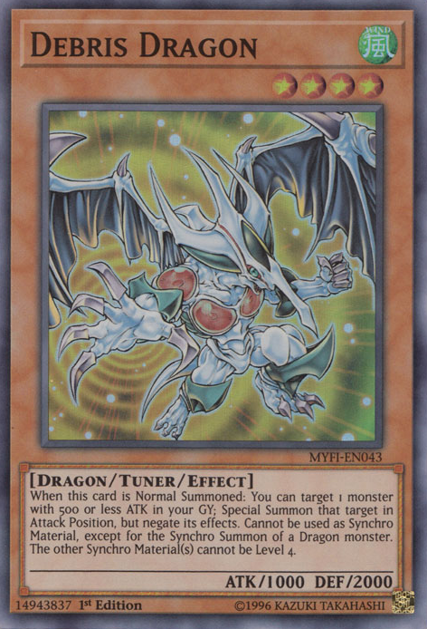 Debris Dragon [MYFI-EN043] Super Rare | Deep Dive Games St. Marys