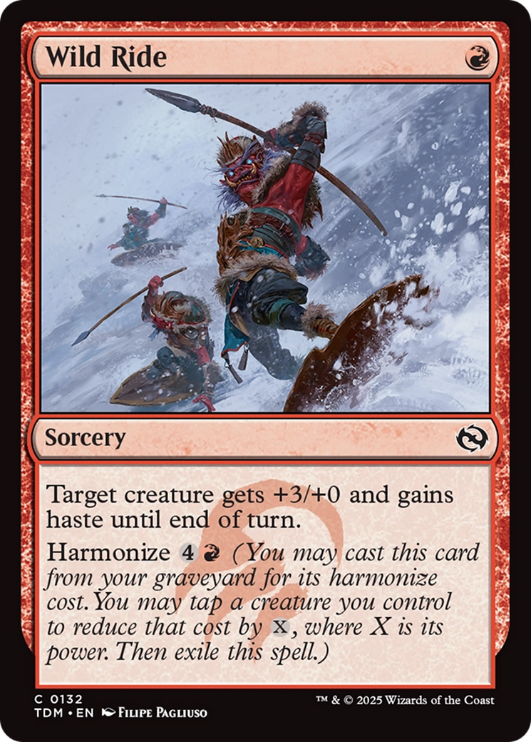 Wild Ride [Tarkir: Dragonstorm] | Deep Dive Games St. Marys