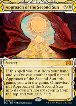 Approach of the Second Sun (Foil Etched) [Strixhaven: Mystical Archive] | Deep Dive Games St. Marys