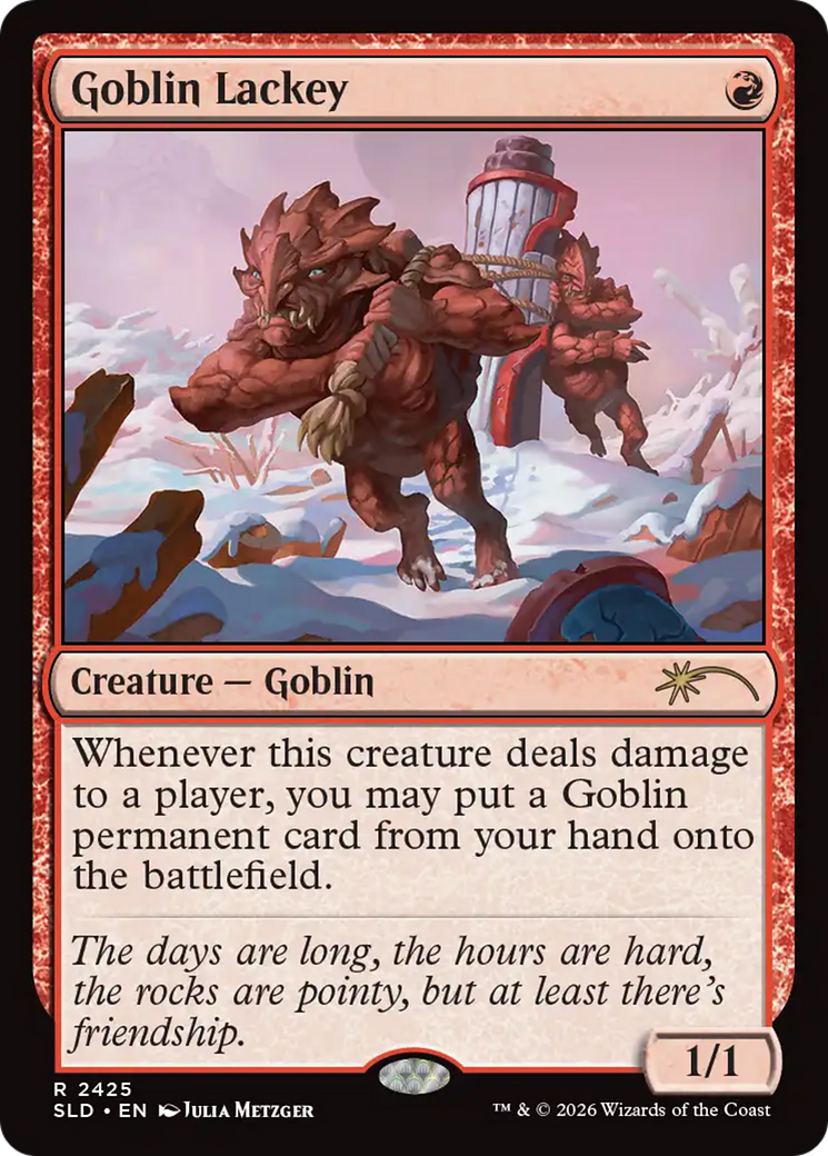 Goblin Lackey (2425) [Secret Lair Drop Series] | Deep Dive Games St. Marys