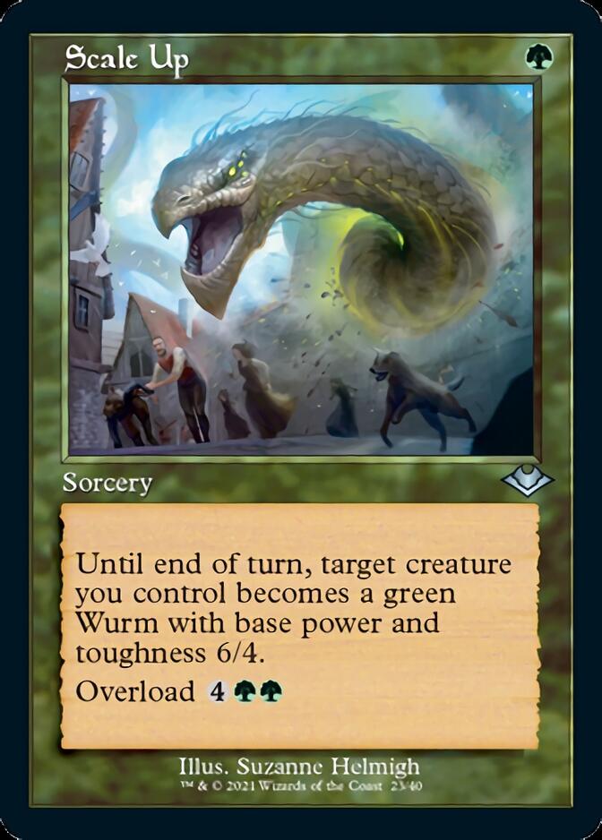 Scale Up (Retro Foil Etched) [Modern Horizons] | Deep Dive Games St. Marys