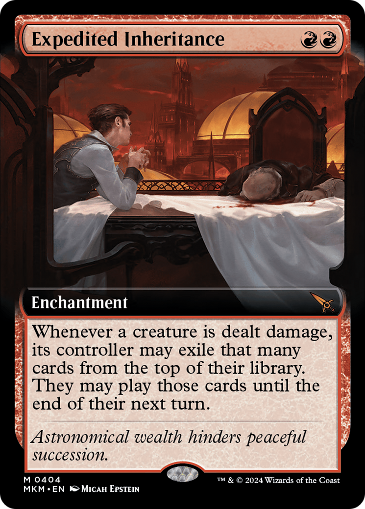 Expedited Inheritance (Extended Art) [Murders at Karlov Manor] | Deep Dive Games St. Marys