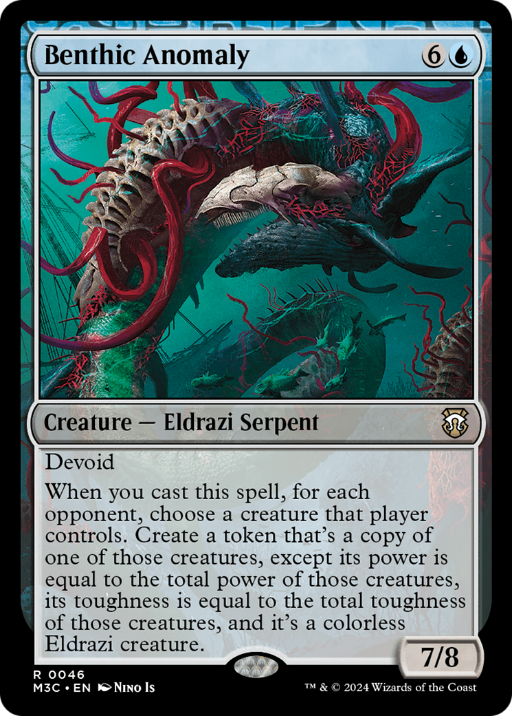 Benthic Anomaly (Ripple Foil) [Modern Horizons 3 Commander] | Deep Dive Games St. Marys