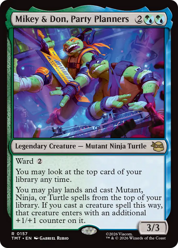Mikey & Don, Party Planners [Teenage Mutant Ninja Turtles] | Deep Dive Games St. Marys