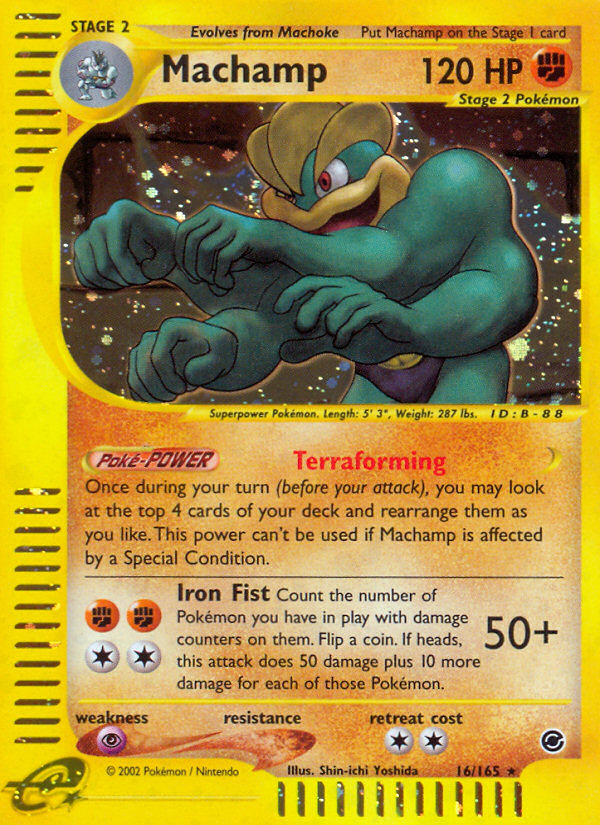 Machamp (16/165) [Expedition: Base Set] | Deep Dive Games St. Marys