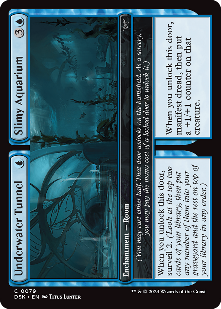 Underwater Tunnel // Slimy Aquarium [Duskmourn: House of Horror] | Deep Dive Games St. Marys