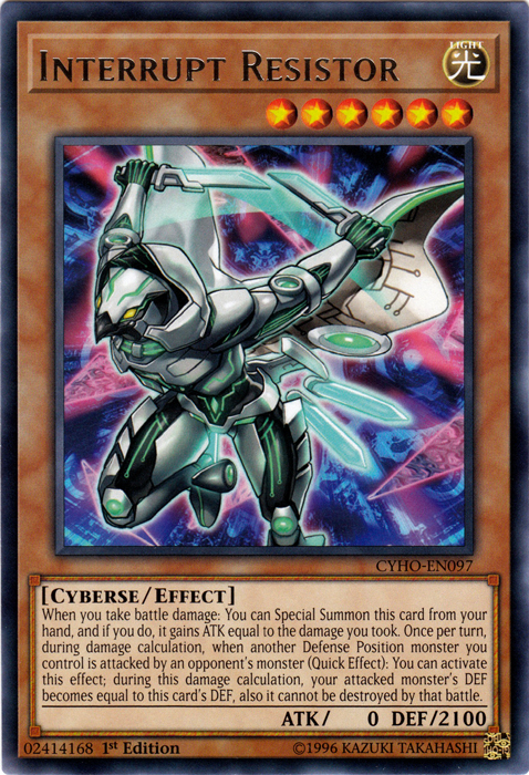 Interrupt Resistor [CYHO-EN097] Rare | Deep Dive Games St. Marys
