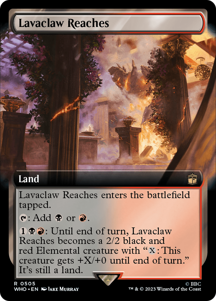Lavaclaw Reaches (Extended Art) [Doctor Who] | Deep Dive Games St. Marys
