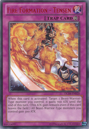 Fire Formation - Tensen (Red) [DL18-EN020] Rare | Deep Dive Games St. Marys