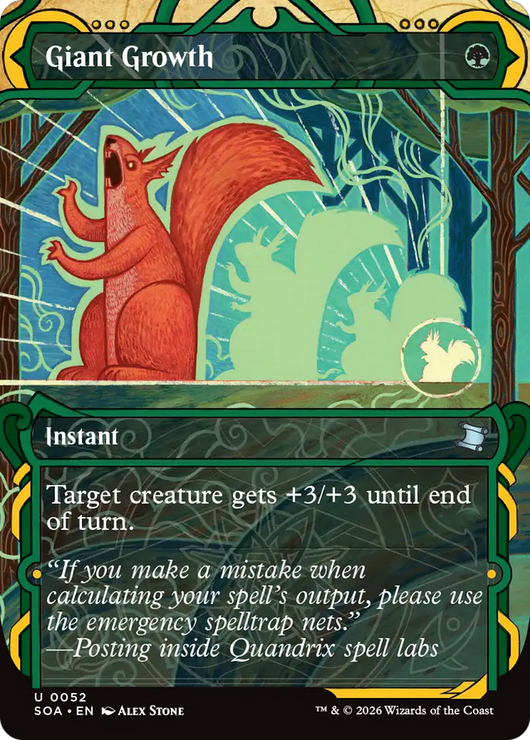 Giant Growth [Secrets of Strixhaven: Mystical Archive] | Deep Dive Games St. Marys