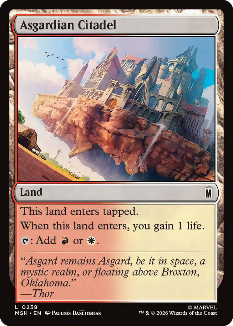 Asgardian Citadel [Marvel Super Heroes] | Deep Dive Games St. Marys