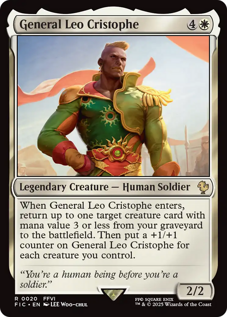 General Leo Cristophe [FINAL FANTASY Commander] | Deep Dive Games St. Marys