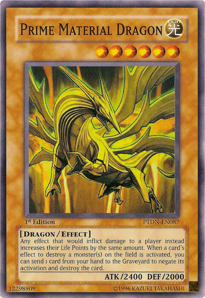 Prime Material Dragon [PTDN-EN087] Super Rare | Deep Dive Games St. Marys