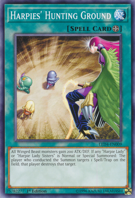 Harpies' Hunting Ground [LED4-EN009] Common | Deep Dive Games St. Marys