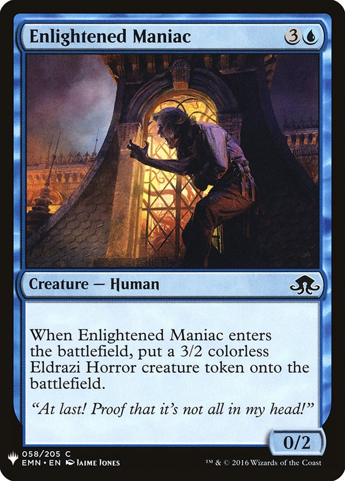 Enlightened Maniac [Mystery Booster] | Deep Dive Games St. Marys