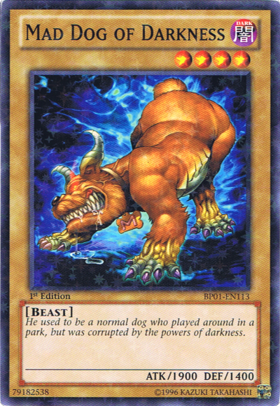 Mad Dog of Darkness [BP01-EN113] Starfoil Rare | Deep Dive Games St. Marys