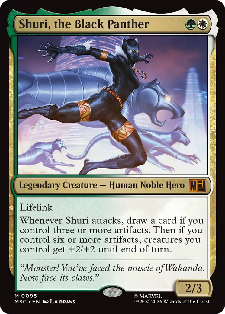 Shuri, the Black Panther [Marvel Super Heroes Commander] | Deep Dive Games St. Marys