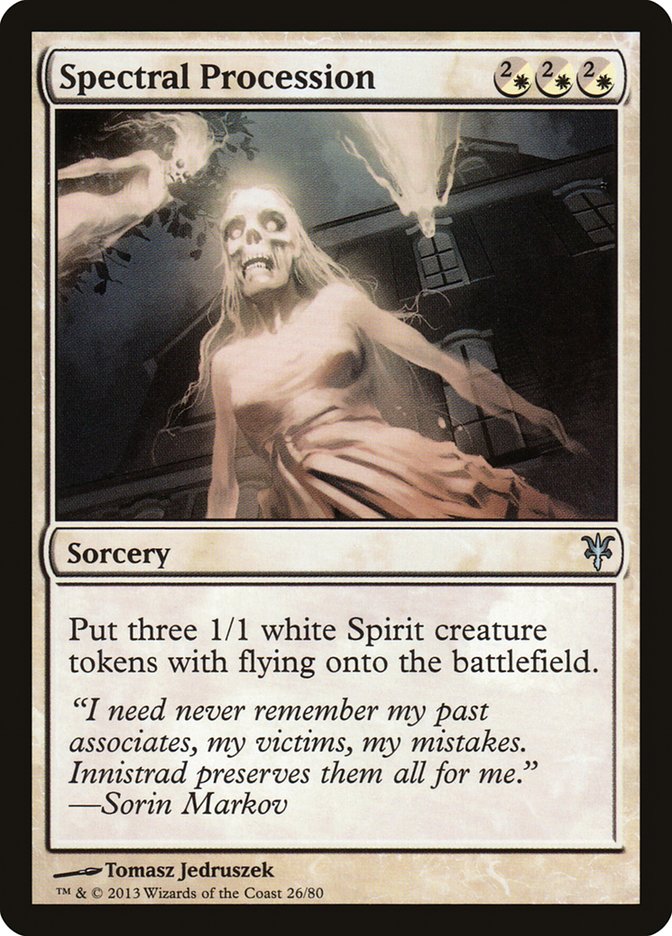 Spectral Procession [Duel Decks: Sorin vs. Tibalt] | Deep Dive Games St. Marys