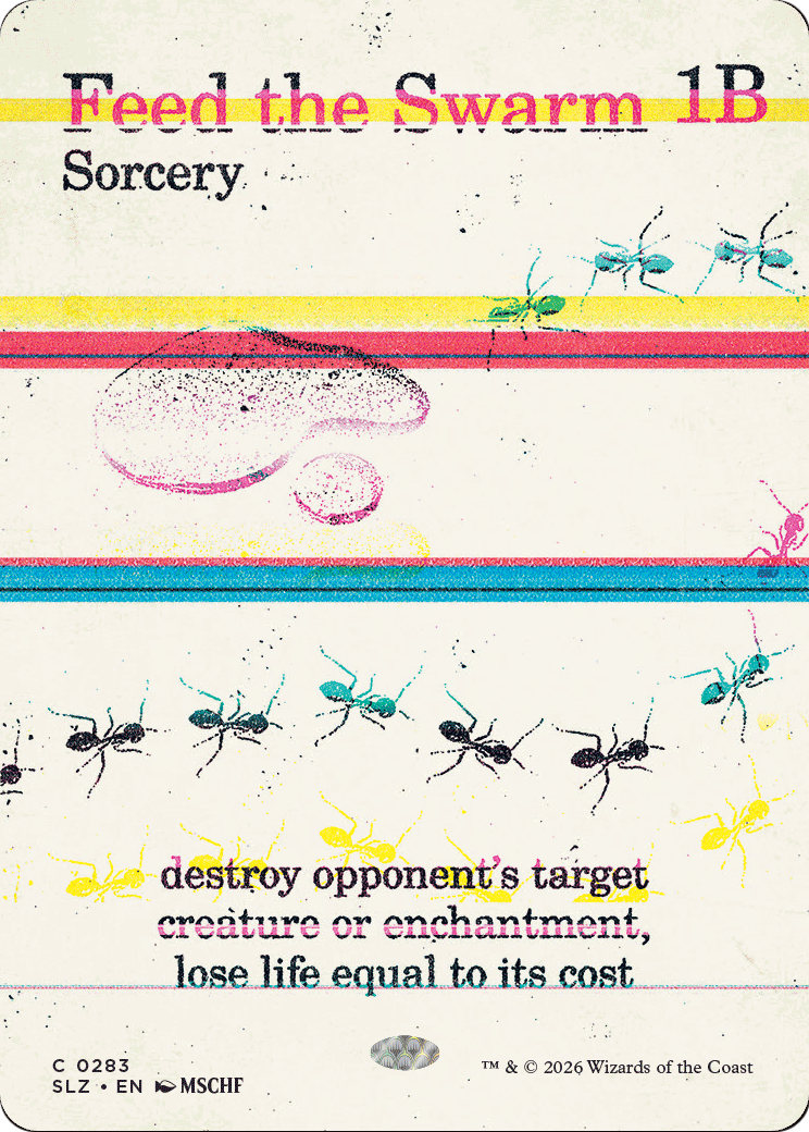 Feed the Swarm (0283) [Secret Lair x MSCHF: The Zeta Set] | Deep Dive Games St. Marys