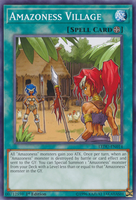 Amazoness Village [LEDU-EN014] Common | Deep Dive Games St. Marys