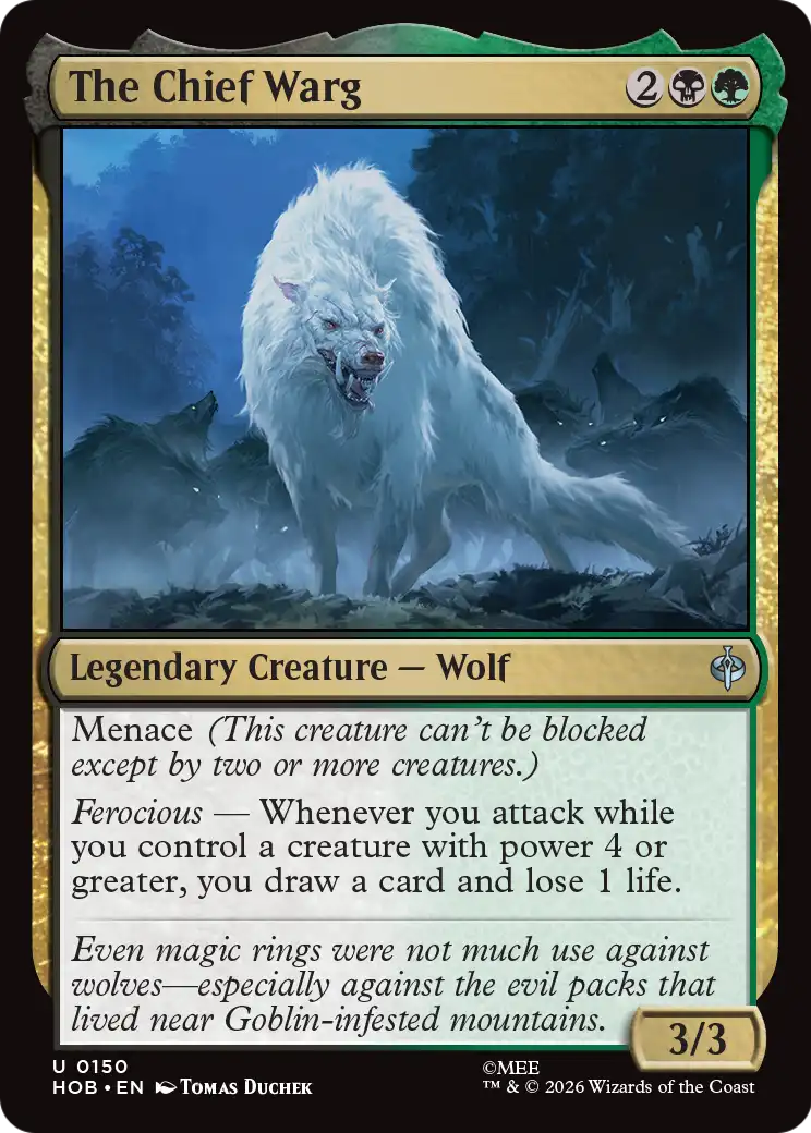 The Chief Warg [The Hobbit] | Deep Dive Games St. Marys
