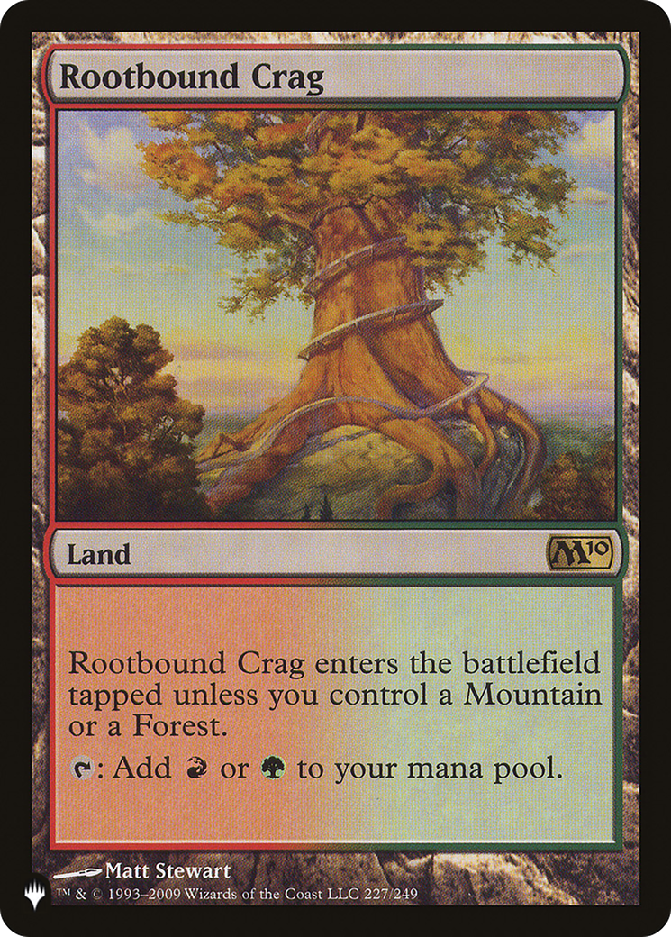 Rootbound Crag [The List] | Deep Dive Games St. Marys