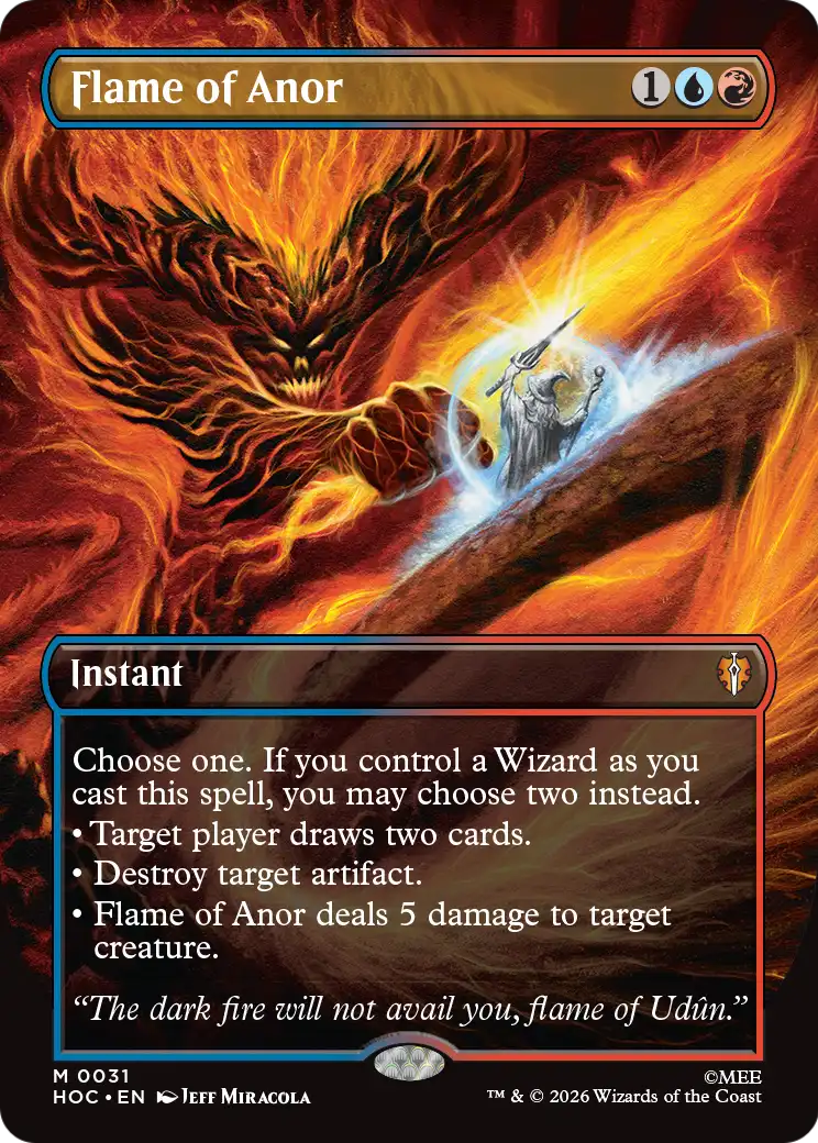 Flame of Anor (Borderless) [The Hobbit: Eternal-Legal] | Deep Dive Games St. Marys