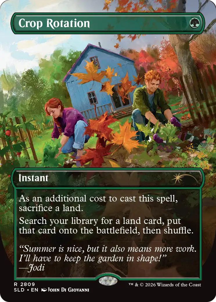 Crop Rotation [Secret Lair Drop Series] | Deep Dive Games St. Marys
