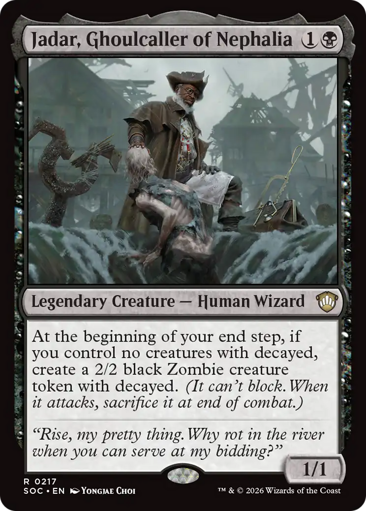 Jadar, Ghoulcaller of Nephalia [Secrets of Strixhaven Commander] | Deep Dive Games St. Marys