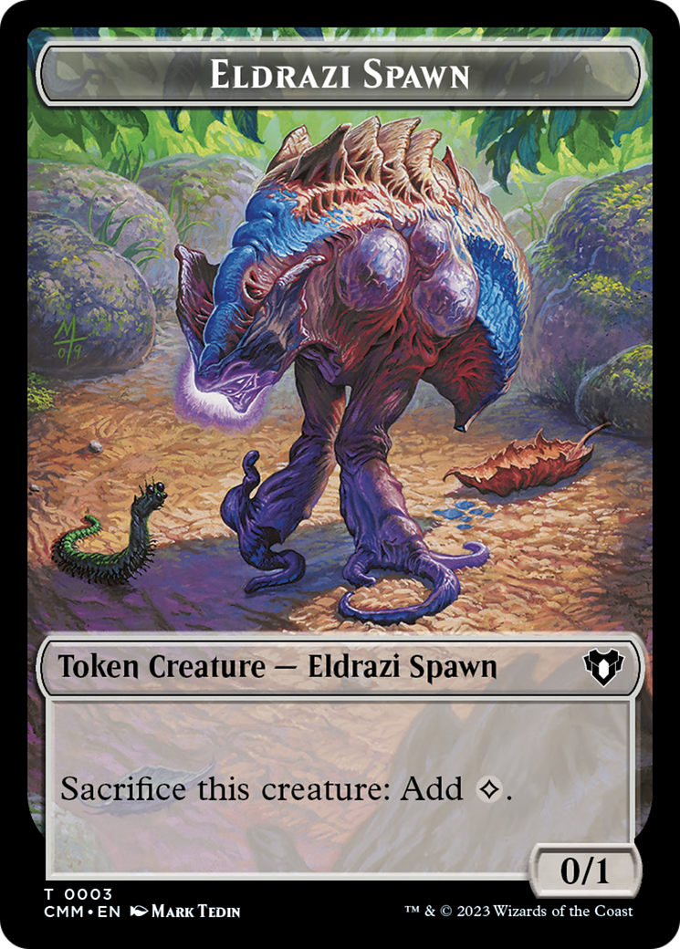 Eldrazi Spawn Token [Commander Masters Tokens] | Deep Dive Games St. Marys
