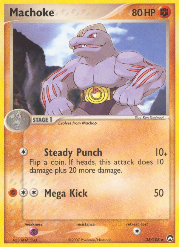 Machoke (33/108) [EX: Power Keepers] | Deep Dive Games St. Marys