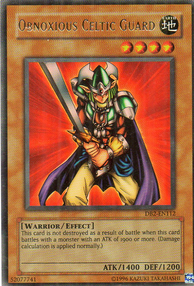 Obnoxious Celtic Guard [DB2-EN112] Ultra Rare | Deep Dive Games St. Marys