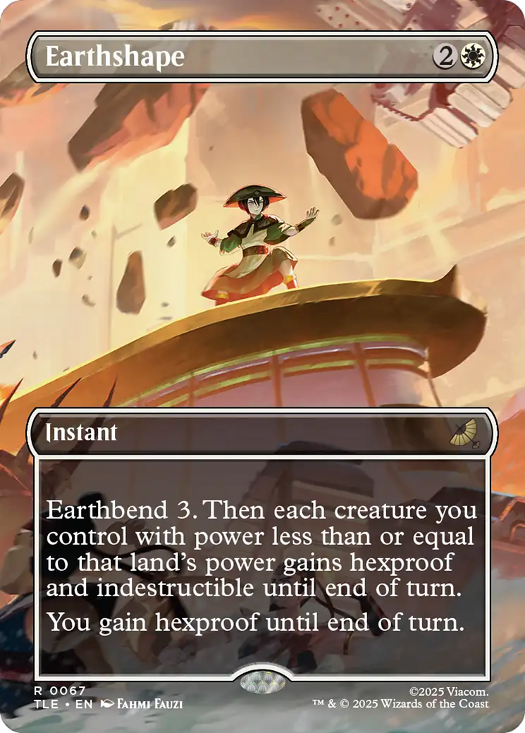 Earthshape (Borderless) [Avatar: The Last Airbender: Eternal-Legal] | Deep Dive Games St. Marys