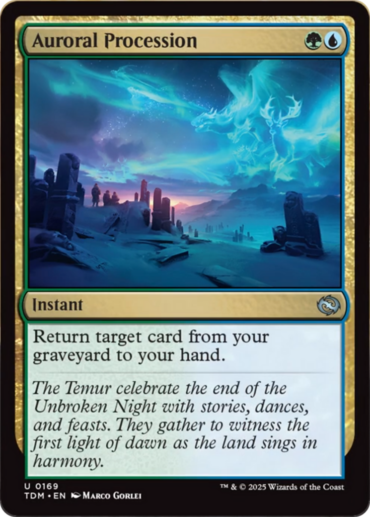 Auroral Procession [Tarkir: Dragonstorm] | Deep Dive Games St. Marys