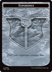 Experience // Treasure Double-Sided Token [Tarkir: Dragonstorm Commander Tokens] | Deep Dive Games St. Marys