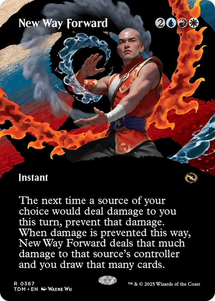 New Way Forward (Borderless) [Tarkir: Dragonstorm] | Deep Dive Games St. Marys