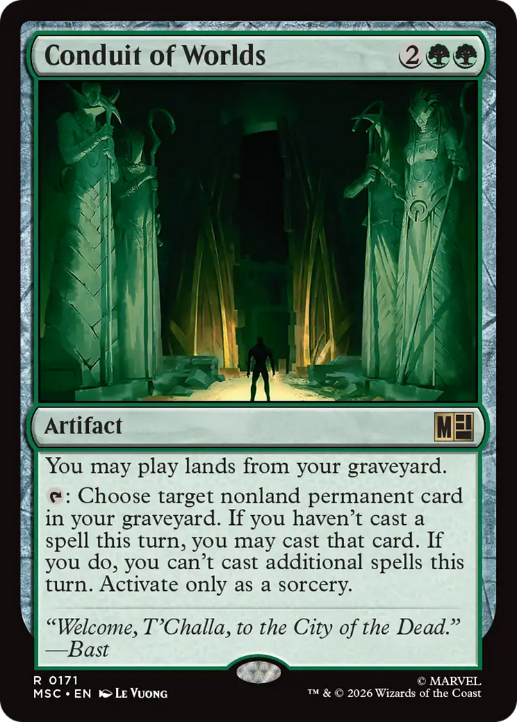 Conduit of Worlds (Surge Foil) [Marvel Super Heroes Commander] | Deep Dive Games St. Marys