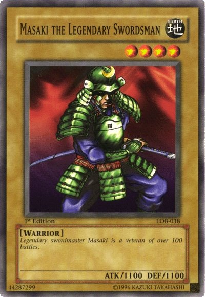 Masaki the Legendary Swordsman [LOB-038] Common | Deep Dive Games St. Marys